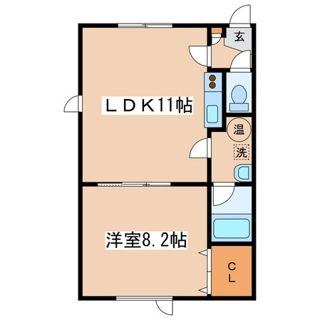 サンフレアの物件間取画像